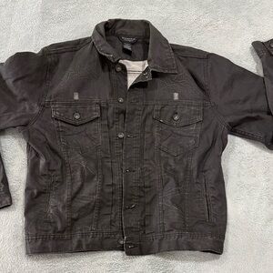 Rocawear Charcoal Denim Jacket